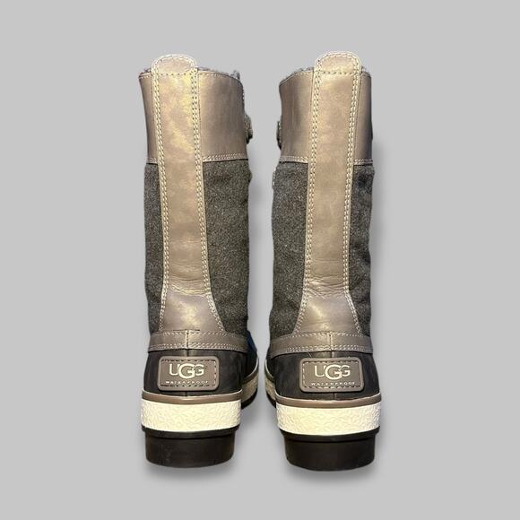 UGG Australia Waterproof Gray Winter Snow Boots - Women’s Size 5 - Picture 4 of 7